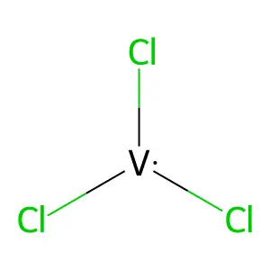 Vanadium trichloride structure
