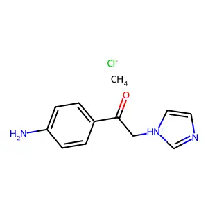 Compound C12H16ClN3O structure