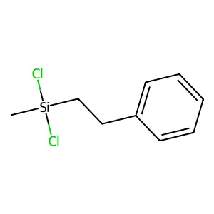 Dichloro(methyl)(2-phenylethyl)silane structure