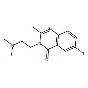 Compound C13H16IN3O structure