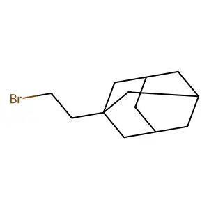 1-(2-bromoethyl)adamantane structure