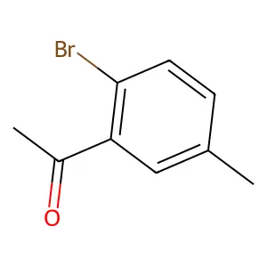 1-(2-bromo-5-methylphenyl)ethanone structure