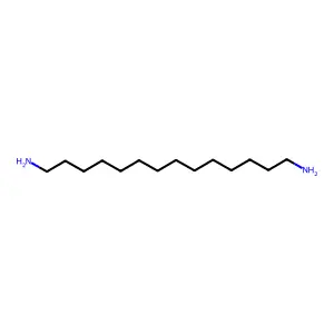 1,14-Tetradecanediamine structure