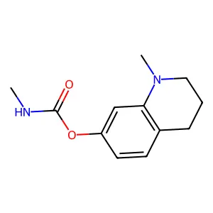 1-methyl-1,2,3,4-tetrahydroquinolin-7-yl methylcarbamate structure