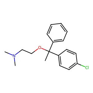 Chlorphenoxamine structure