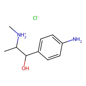 Ephetonal hydrochloride structure