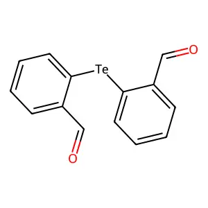 Compound C14H10O2Te structure