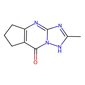 11-methyl-1,8,10,12-tetrazatricyclo[7.3.0.03,7]dodeca-3(7),8,10-trien-2-one structure