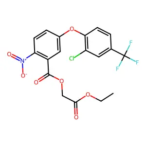 Fluoroglycofen-ethyl structure