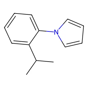 1-(2-isopropylphenyl)-1H-pyrrole structure