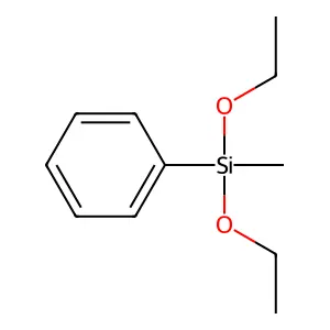 Methylphenyldiethoxysilane structure