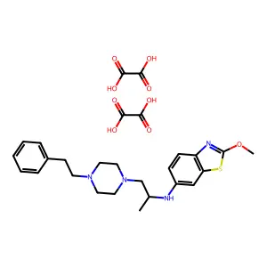 Compound C27H34N4O9S structure