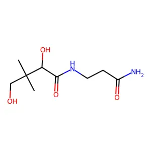 Pantothenamide structure