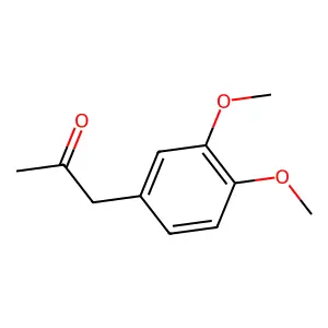 1-(3,4-dimethoxyphenyl)propan-2-one structure
