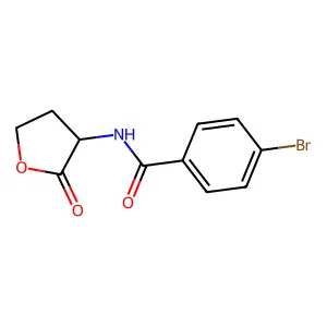 Compound C11H10BrNO3 structure