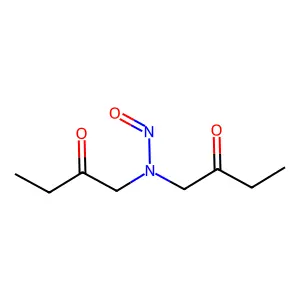 N-Nitrosobis(2-oxobutyl)amine structure