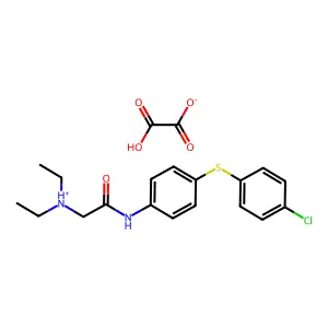 Compound C20H23ClN2O5S structure