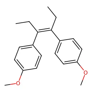1-[(1E)-1-Ethyl-2-(4-methoxyphenyl)-1-butenyl]-4-methoxybenzene structure