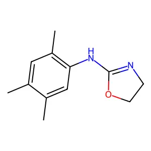 2-(2,4,5-Trimethylanilino)-2-oxazoline structure