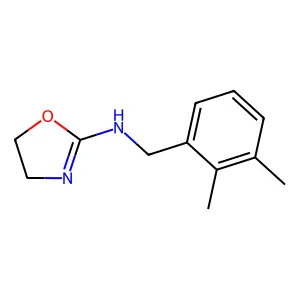 N-[(2,3-dimethylphenyl)methyl]-4,5-dihydro-1,3-oxazol-2-amine structure