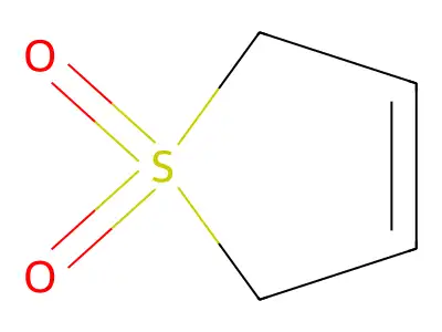 3-Sulfolene structure