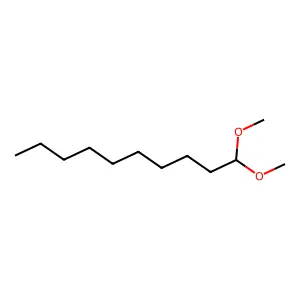1,1-Dimethoxydecane structure