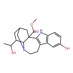 10-Hydroxyheyneanine structure