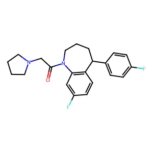 Compound C22H24F2N2O structure
