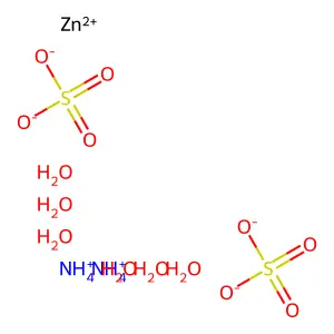 ZINC AMMONIUM SULFATE structure