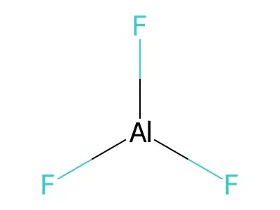 aluminum fluoride structure