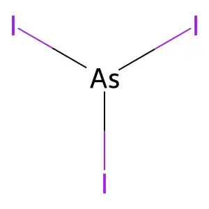 ARSENIC TRIIODIDE structure