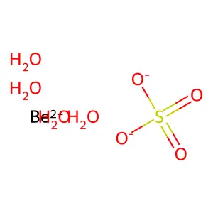 BERYLLIUM SULFATE TETRAHYDRATE structure