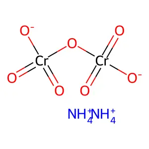 AMMONIUM DICHROMATE structure