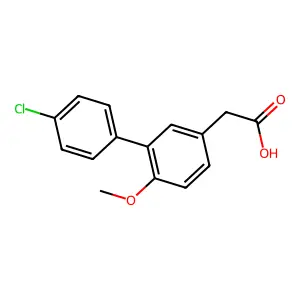 Compound C15H13ClO3 structure