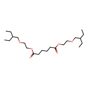 Bis[2-(2-ethylbutoxy)ethyl] adipate structure