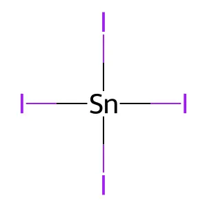 Tin(IV) iodide structure