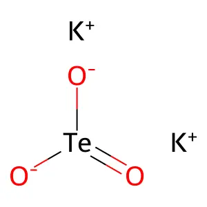 Potassium tellurite structure