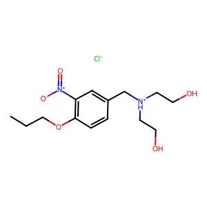 Compound C14H23ClN2O5 structure