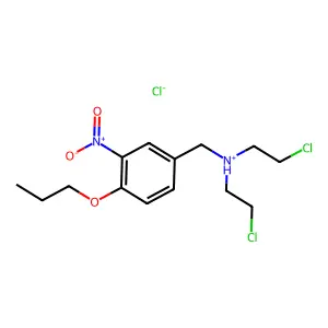 Compound C14H21Cl3N2O3 structure