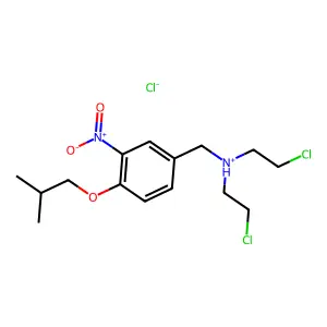 Compound C15H23Cl3N2O3 structure
