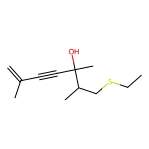 Compound C12H20OS structure