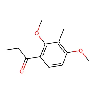 1-(2,4-dimethoxy-3-methylphenyl)propan-1-one structure
