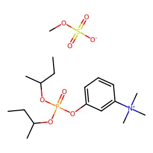 Di-sec-butylphosphostigmine structure