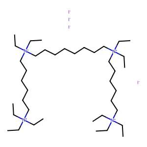 Compound C40H90I4N4 structure