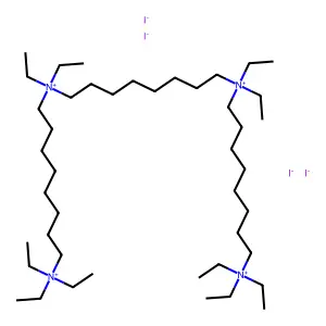 Compound C44H98I4N4 structure