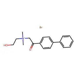 Compound C18H22BrNO2 structure