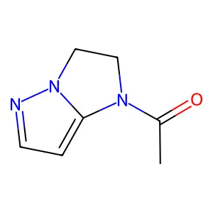 1-(2,3-dihydroimidazo[1,2-b]pyrazol-1-yl)ethanone structure