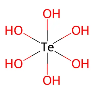 Orthotelluric acid structure