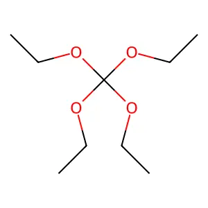 Tetraethyl orthocarbonate structure
