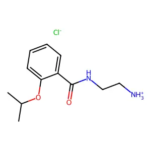 N-(2-Aminoethyl)-o-isopropoxybenzamide hydrochloride structure
